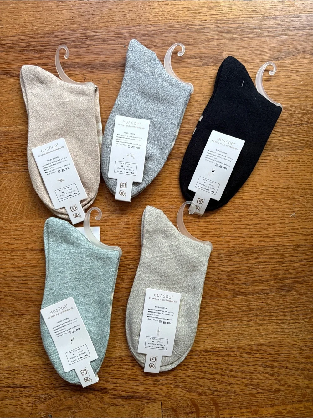 5 pairs women socks new